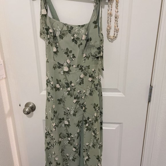 NWOT Reformation Twilight Dress Verde - Picture 2 of 4